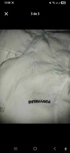 Jaleco branco usado
