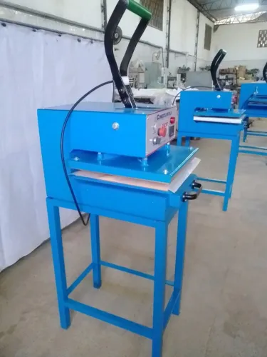 prensa para sublimação de 46 x46 cm com gaveta e cavalete com milton *03