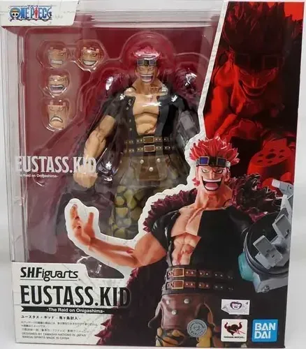 SH Figuarts Eustass Kid One Piece  Lacrado