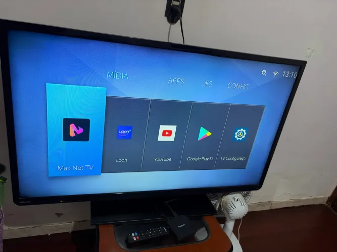 TV Toshiba 48? LED + Aparelho Smart | Perfeito Estado
