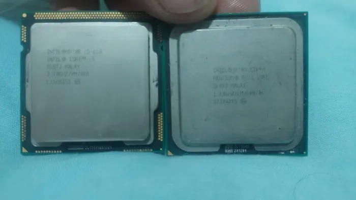 PROCESSADORES DDR2 DUAL CORE & DDR3 CORE I5 650 (gráficos integrados) LGA 1156