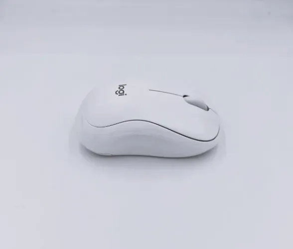 Mouse sem fio Logitech M220 com Design Ambidestro e Clique Silencioso