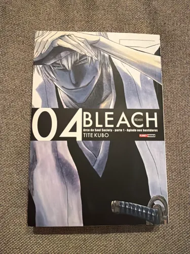 Mangá Bleach remix vol 04 parte 1 arco de soul society agindo nos bastidores