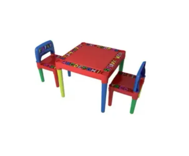 Mesa Plástica Infantil 2 Cadeiras Tritec