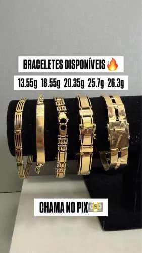 Pulseiras de Ouro 18k
