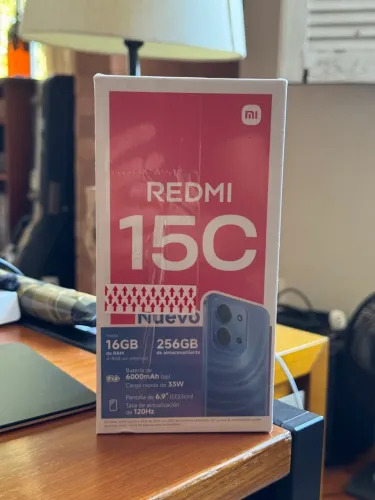 Xiaomi Redmi 15c 256gb 16gb Ram Virtual Black- Versão Global
