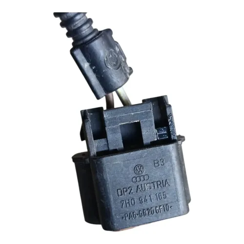 Plug conector chicote farol milha vw golf polo 2005 2014