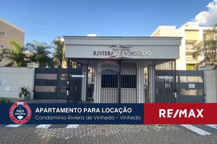 Apartamento para alugar no Condominio Riviera de Vinhedo 3 quartos e 2 banheiros 2 vagas c