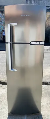 Geladeira Brastemp Clean inox 350litros