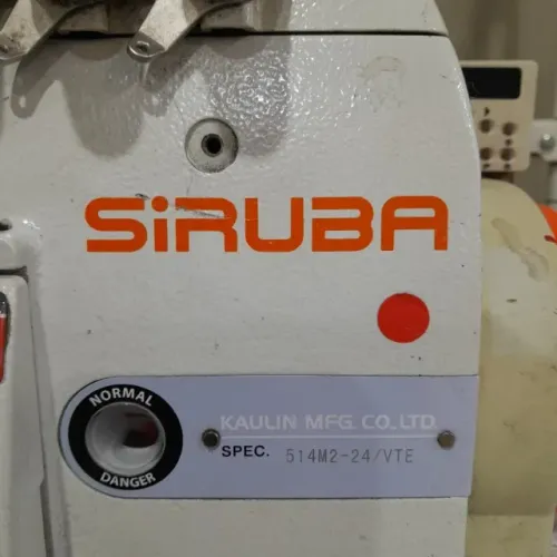 Máquina de Costura Overlock Industrial Siruba 747QD 514M2-24 VTE 220V