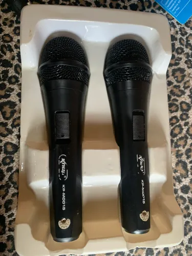 Um microfone
