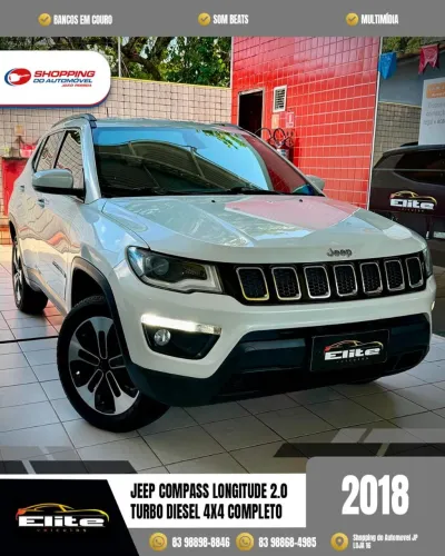 Jeep Compass Longitude 2.0 4X4 Dies. 16V Aut. 2018