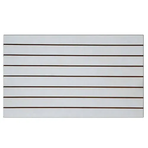 Painel canaletado branco MDF (4 unidades)