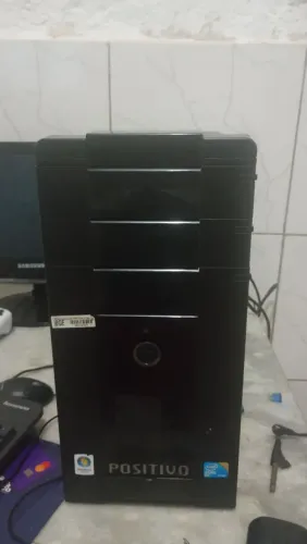 Gabinete Positivo i3 + HD 500GB + Leitor DVD - Para Peças / Não dá vídeo