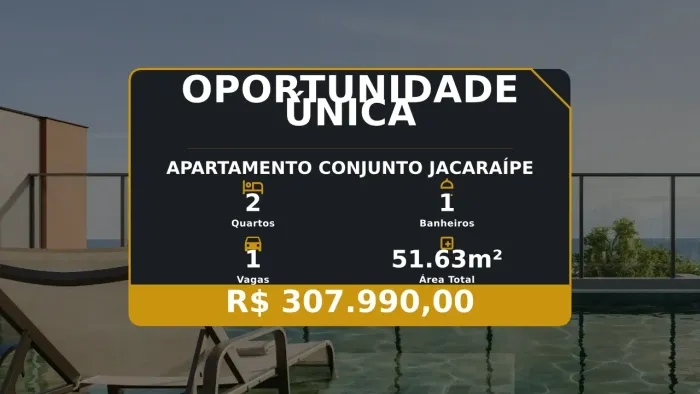Seu Novo Lar: Apartamento 2Q com Lazer Completo em Conjunto Jacaraípe!