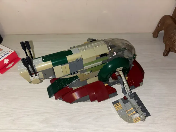 Lego Star Wars Slave 1 - Set 8097 - INCOMPLETO - DETALHES