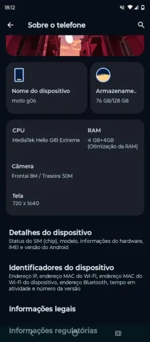 Motorola G 06