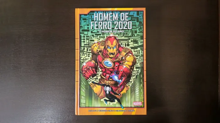 Homem de Ferro 2020 - O Homem do Ano - Marvel - HQ Panini
