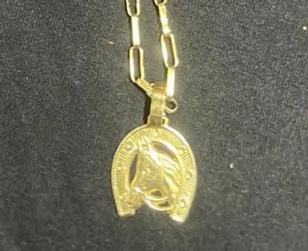 Corrente de Ouro 18K com Pingente - 17g 