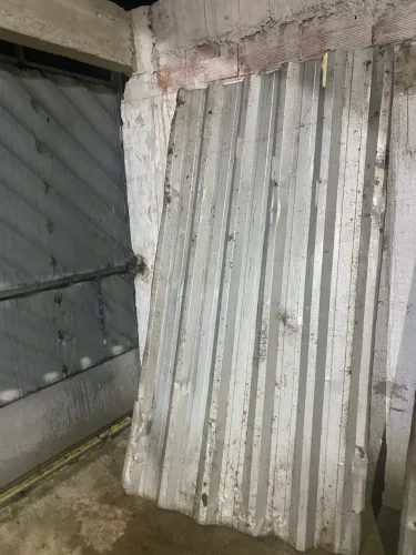 Telhas de zinco
