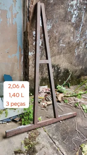 Cavalete para transportar vidros