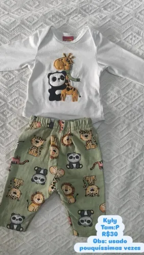 Vendo roupas infantis usadas, porém, em bom estado!