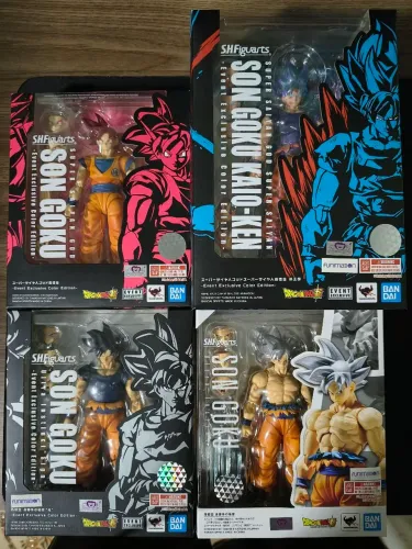 Bandai S.H.Figuarts Dragon Ball Super Son Goku(4 unidades)