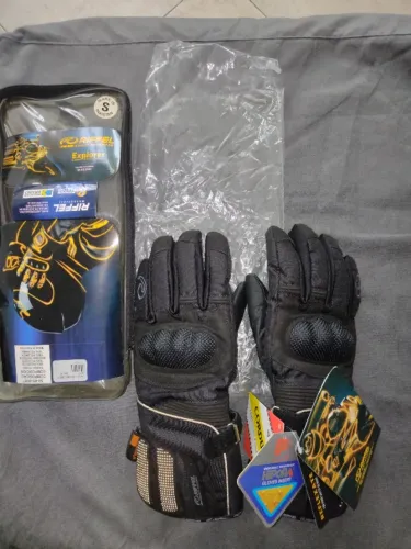 Luvas Motociclismo Cano Longo RIFFEL - Tamanho P