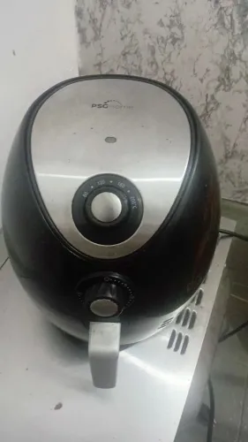 Air fryer funcionando