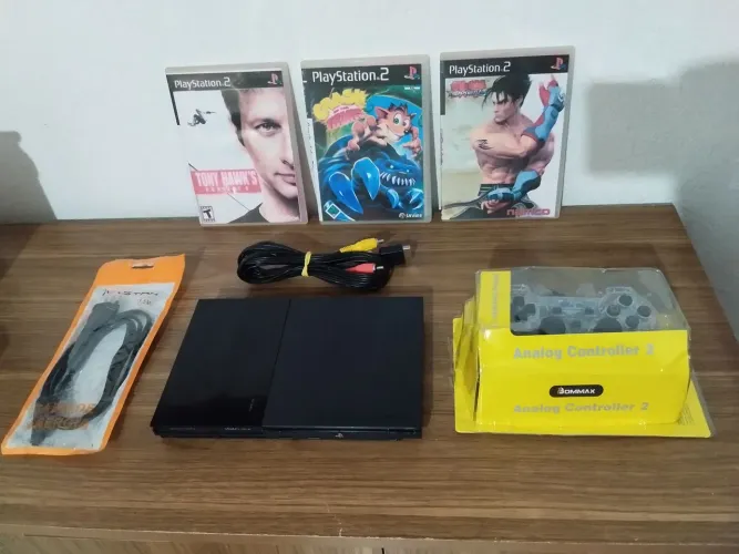 Playstation 2 - Leitor Funcionando - Pronto pra Jogar (Envio)