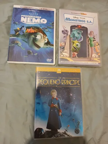 DVDs originais 3 filmes