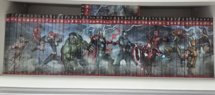 Coleção Salvat Marvel Capa Vermelha 