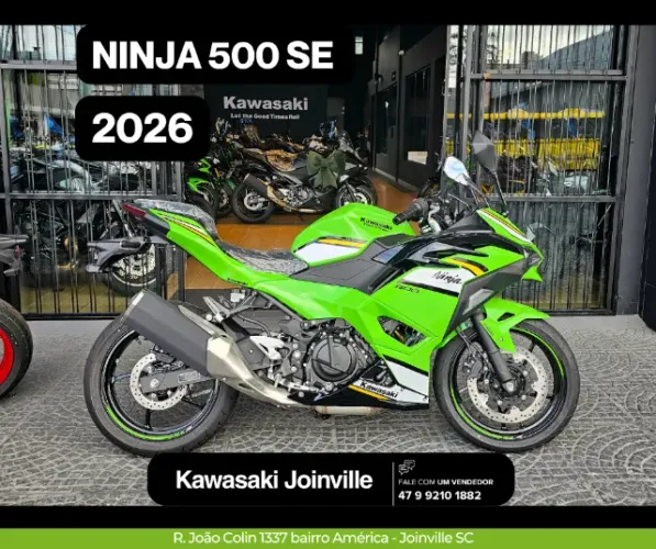 NINJA 500 SE ZERO KM*