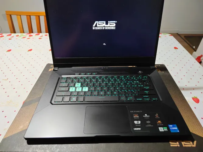 Notebook Asus Tuf FX516 Intel 7 / RTX 3060
