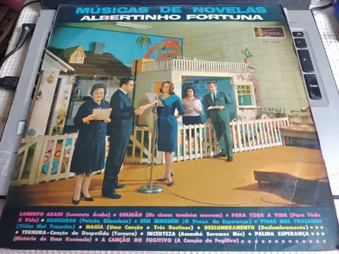 Albertinho Fortuna - Músicas de Novelas Lp Vinil Continental 1963