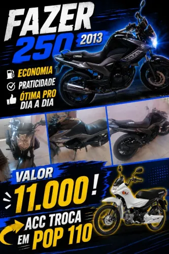 Fazer 250 blueflex 