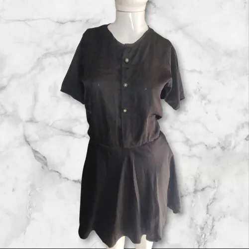 Vestido gótico preto