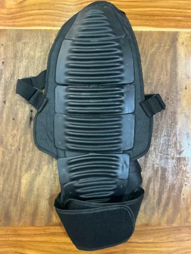 Protetor Coluna Forza Moto Articulado Preto Motociclista