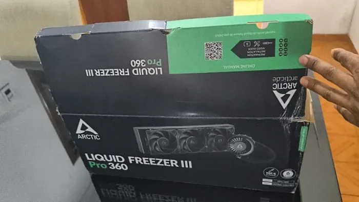 Water Cooler Arctic Liquid Freezer III Pro 360, 360mm, Preto, ACFRE00180A