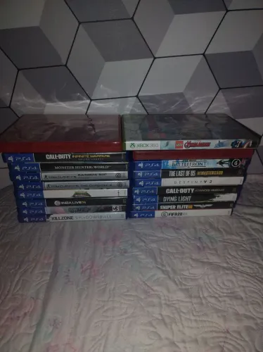 Lote de jogos ps4