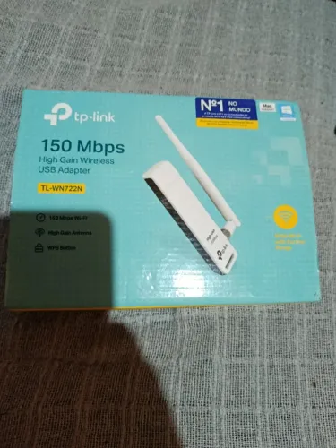 Adaptador Usb Wireless 150mbps Wifi 2.4ghz Tp-link Tl-wn722n