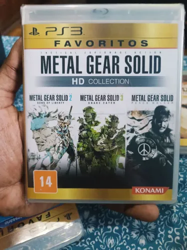 Metal Gear Solid Hd Collection Ps3 Edição Favoritos Cib