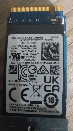 Ssd Nvme 512GB