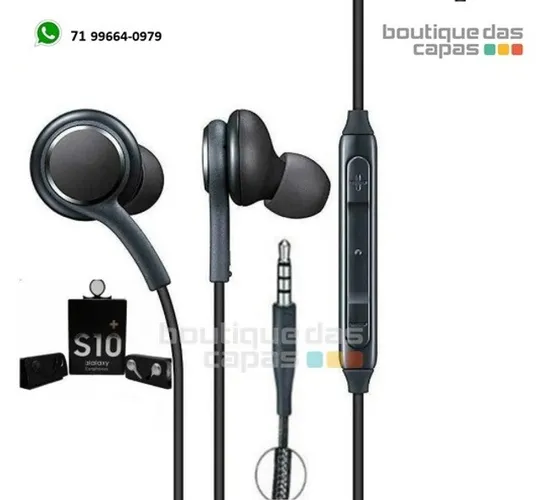Fone De Ouvido S10+ universal com fio cb-806 para iPhone Samsung Xiaomi motorola lg