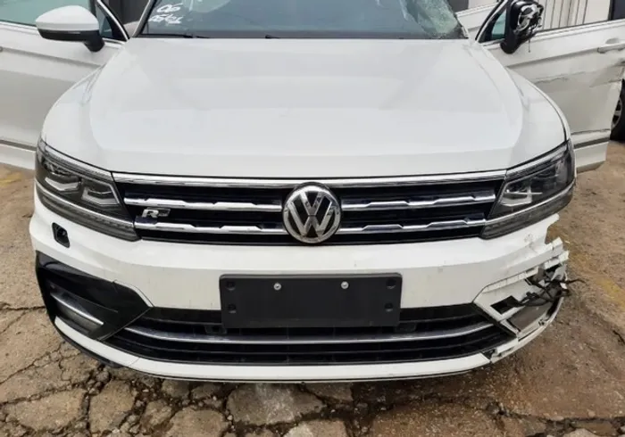 Tiguan 350 Tsi 2018 Retrovisor Farol Parachoque Motor Airbag Capo Lanterna Sucata