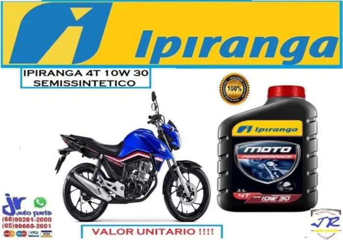 Oleo Ipiranga Moto 4T 10W30 Titan 2021