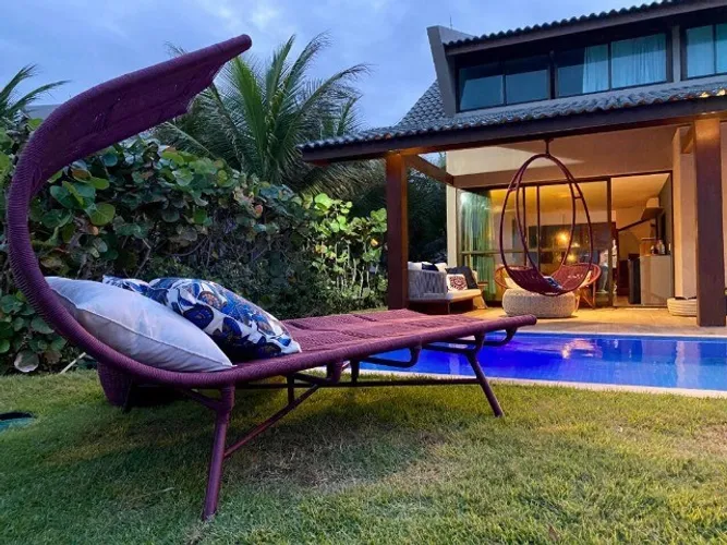 Casa a beira mar - Eco Life primeira linha com piscina privativa