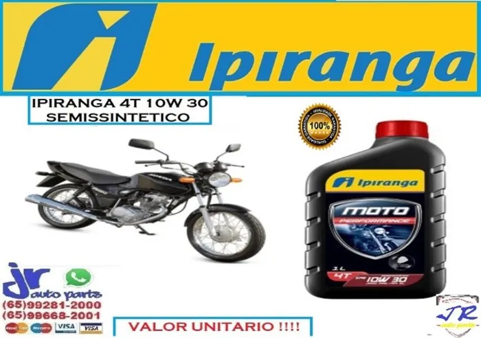 Oleo Ipiranga 4T 10W30 Fan 2004