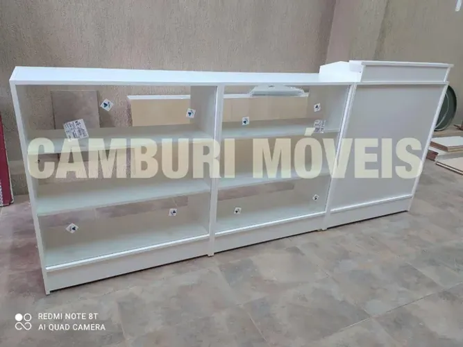 BALCÃO CAIXA FECHADO VITRINE EXPOSITOR - NOVO - ENTREGA RÁPIDA