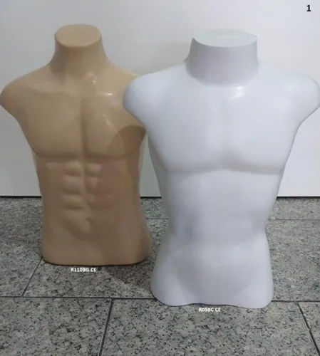 Manequim meio corpo masculino